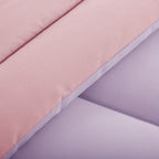 Juego de edredón de 2/3 piezas, edredón cómodo y ligero, edredón reversible con fundas de almohada de 80X80, relleno de 300GSM, suave y transpirable, adecuado para todas las estaciones, regalo de Navidad para la familia