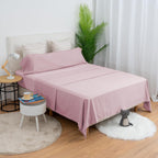 Juego de cama de tres piezas, suave y cómodo, adecuado para todas las estaciones, rosa, azul, rojo rosa, negro, gris, blanco, adecuado para camas de 90 CM, 105 CM, 135 CM, 150 CM, 180 CM