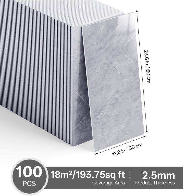 Panel de pared autoadhesivo 100 piezas | Cocina baño salón y renovación DIY