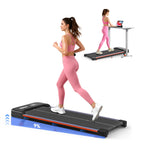 Andador para debajo del escritorio, operación conveniente con control remoto, pantalla LED, no requiere instalación, adecuado para fitness en casa, relajación en la oficina, sin batería