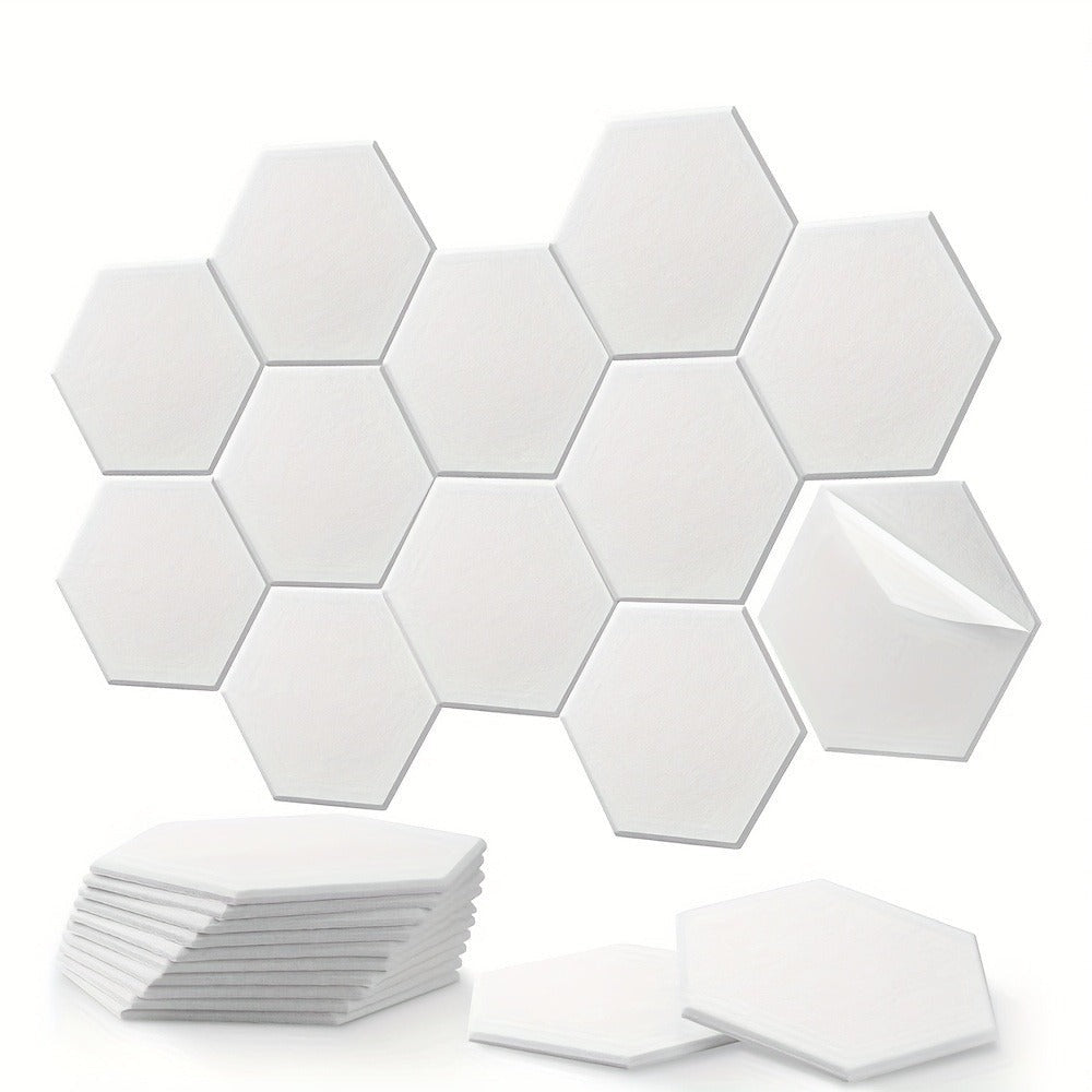 Paneles Acústicos Hexagonales Autoadhesivos, Sonic Acoustics 12 Piezas
