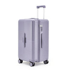 Maleta de mano de 20 pulgadas con forma de cubo, equipaje rígido ligero de gran capacidad con ruedas giratorias y cremalleras de doble protección, trolley de viaje multiusos para negocios y vacaciones