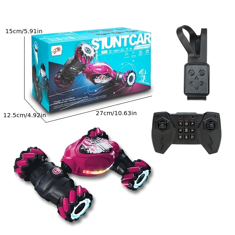 Coche de juguete RidzoRi nuevo con control remoto, detección de gestos, deformación, acrobacias, , control manual, todoterreno, escalada, tracción en las cuatro ruedas, regalo de cumpleaños, regalo de Navidad, regalo para alguien, coche de juguete con con