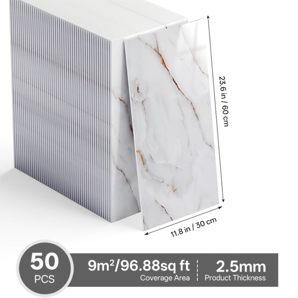 Panel de pared autoadhesivo 100 piezas | Cocina baño salón y renovación DIY