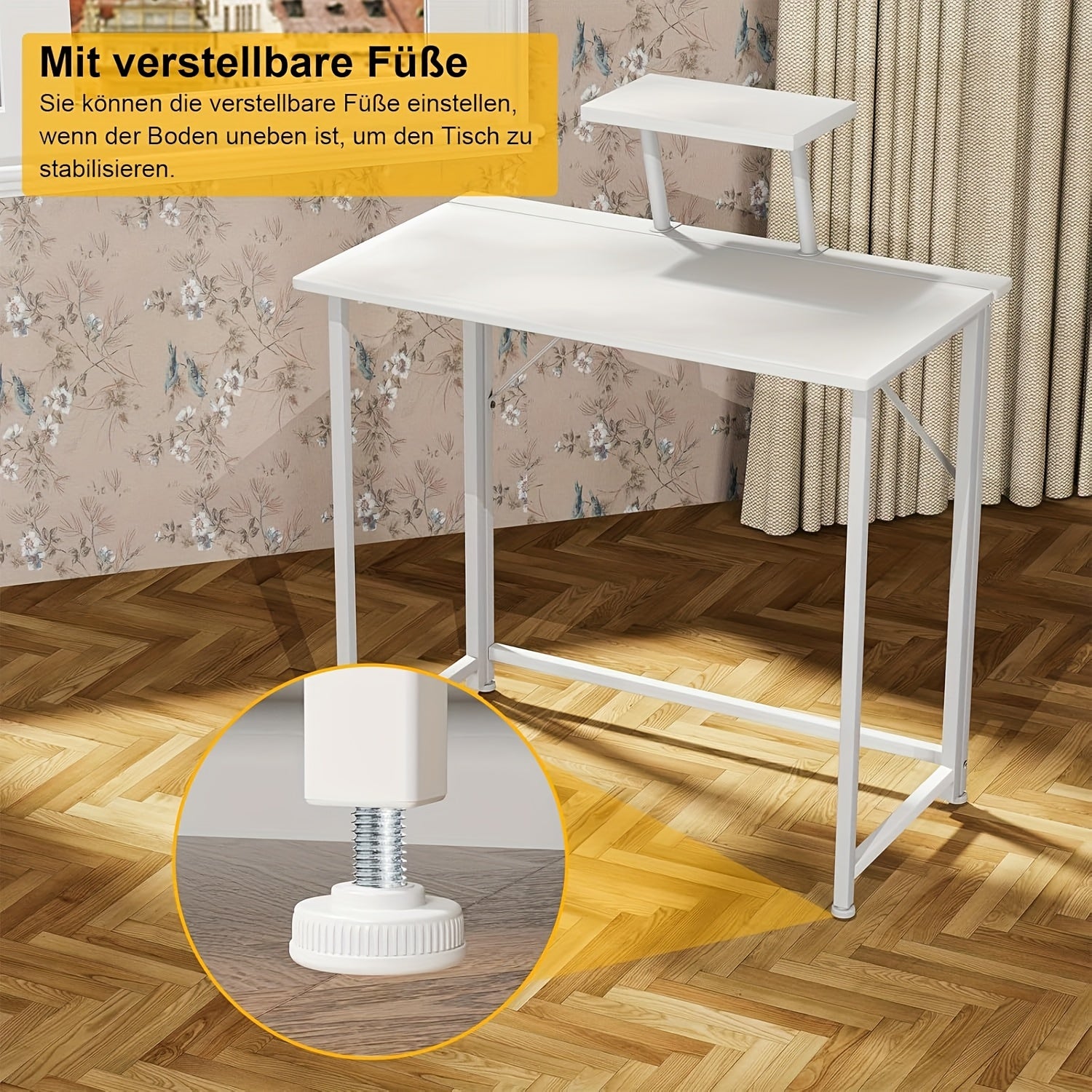 Escritorio para teletrabajo y estudio | plegable