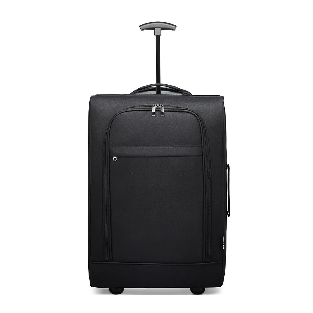 1pieza de 53 x 36 x 18 cm Equipaje de cabina ligero maleta de mano maleta pequeña de tela para equipaje de mano de avión para Lufthansa Eurowings Ryanair maleta con ruedas estuche de tela