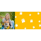Guantes para baño y aseo de mascotas - Guantes para deshacer pelaje aptos para mascotas con pelo largo y corto, eficaces para eliminar el pelo de gatos, perros y caballos (Amarillo)