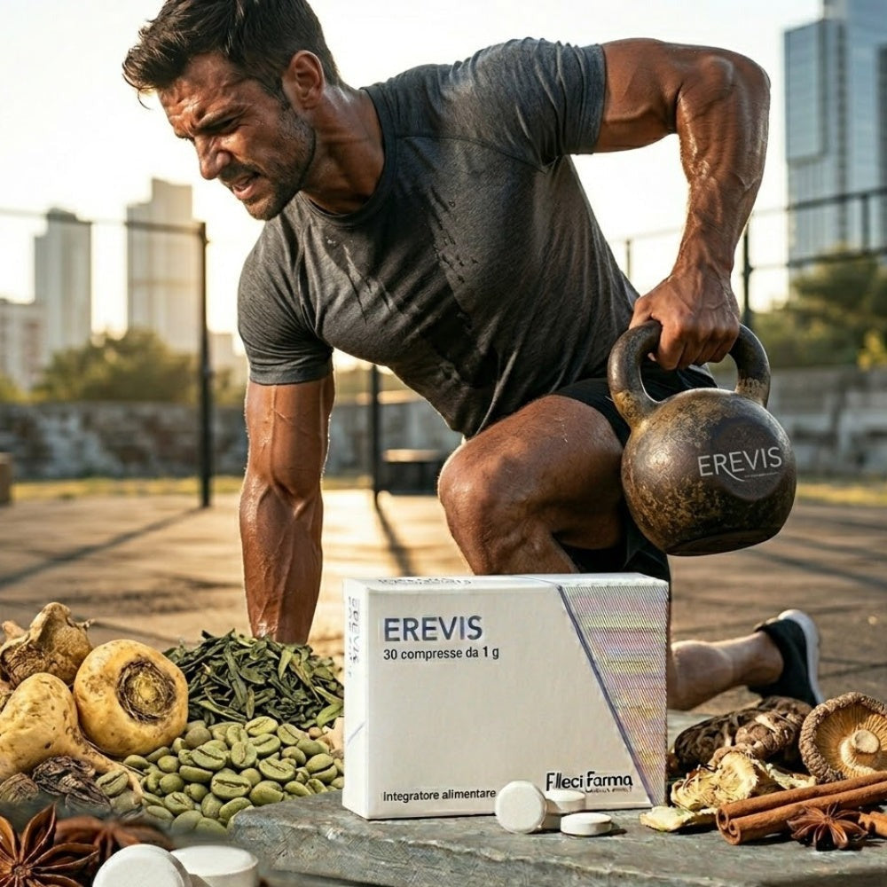 They Farma Erevis - Suplemento alimenticio con extractos de plantas de Maca, Ginseng, Damiana y Tribulus