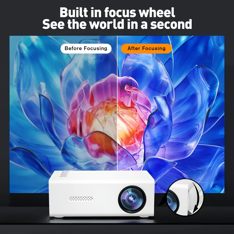 Proyector portátil para cine en casa y presentaciones | 245 l
