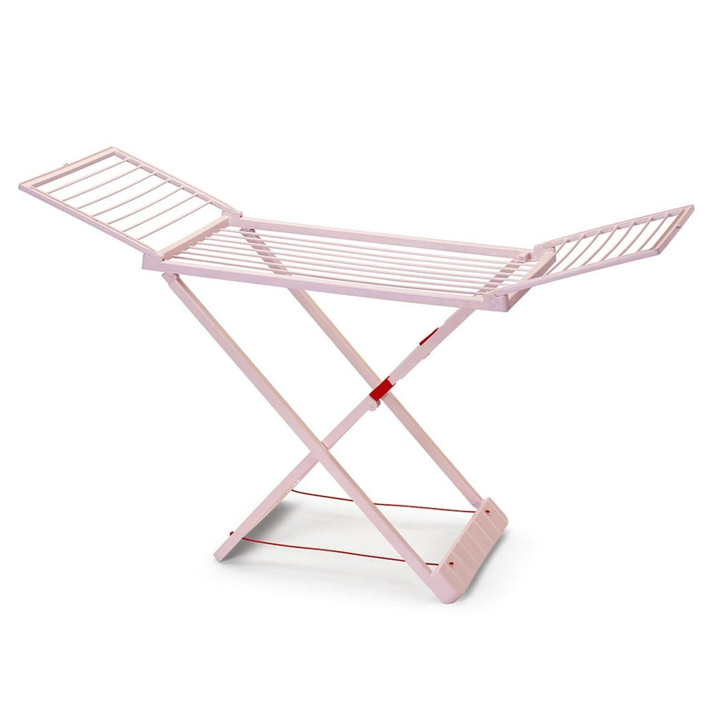 Tendedero Plegable con Alas, 20 Metros de Superficie de Tendido, Hecho de Resina Resistente al Sol y a la Intemperie, 180 x 108 x 55 cm - Dekohome