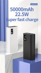 Power bank para carga durante viajes y uso diario | 50,000mAh