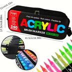 Rotuladores artísticos de colores | Dibujo caligrafía tarjetas y manualidades