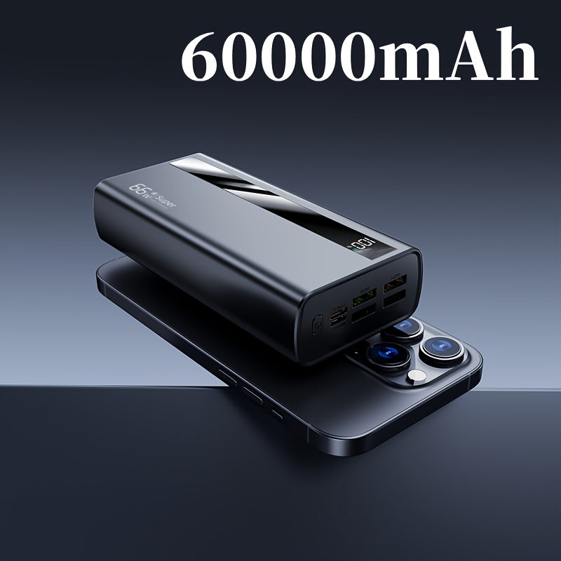 Power bank para carga durante viajes y uso diario | 60000mAh