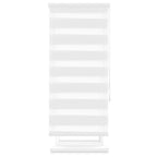 Estor enrollable de día y noche de doble capa, sin taladro, fácil instalación, resistente y duradero