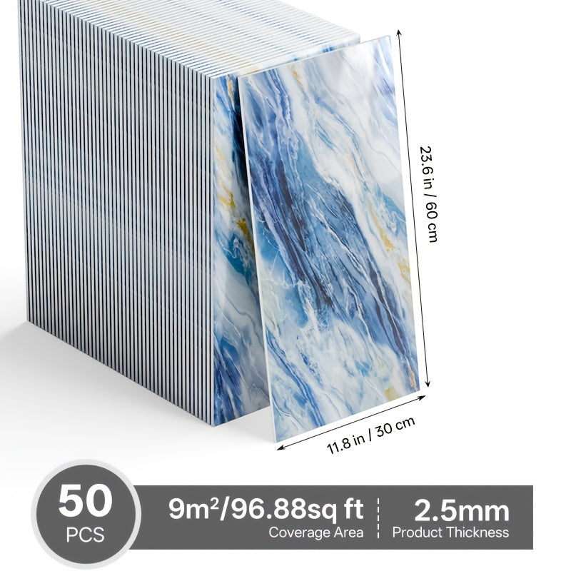 Panel de pared autoadhesivo 100 piezas | Cocina baño salón y renovación DIY