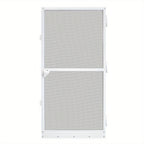 Mosquitera | Puerta de balcón con mosquitera y marco de aluminio, protección contra insectos y mosquitos, mosquitera para puerta de balcón y