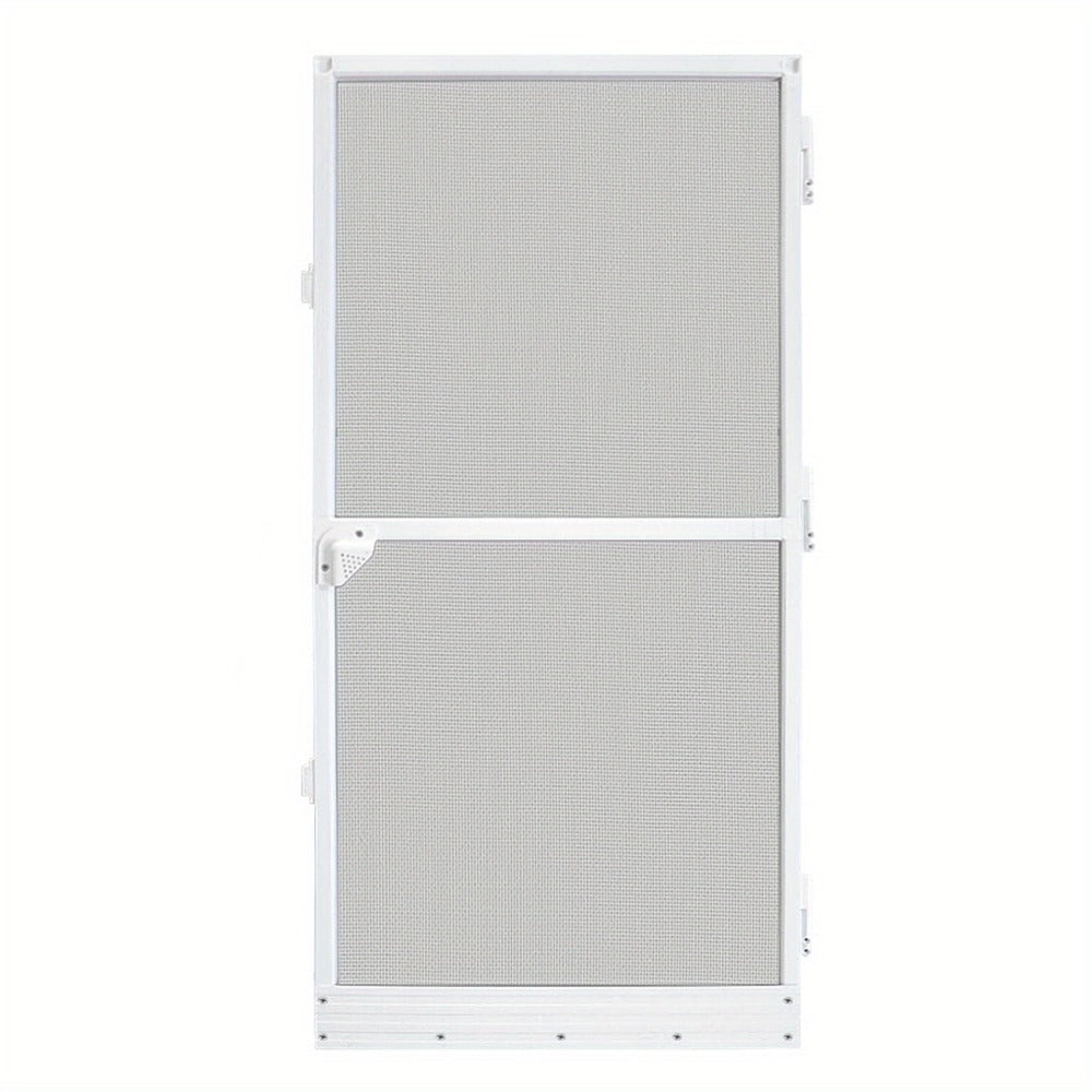 Mosquitera | Puerta de balcón con mosquitera y marco de aluminio, protección contra insectos y mosquitos, mosquitera para puerta de balcón y