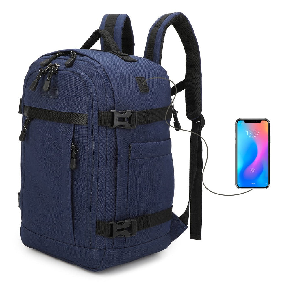 Mochila de cabina 40 x 20 x 25 cm (20 L) | Mochila ideal para viajes en avión | Mochila de cabina para hombre y mujer para el trabajo, viajes, senderismo y escuela