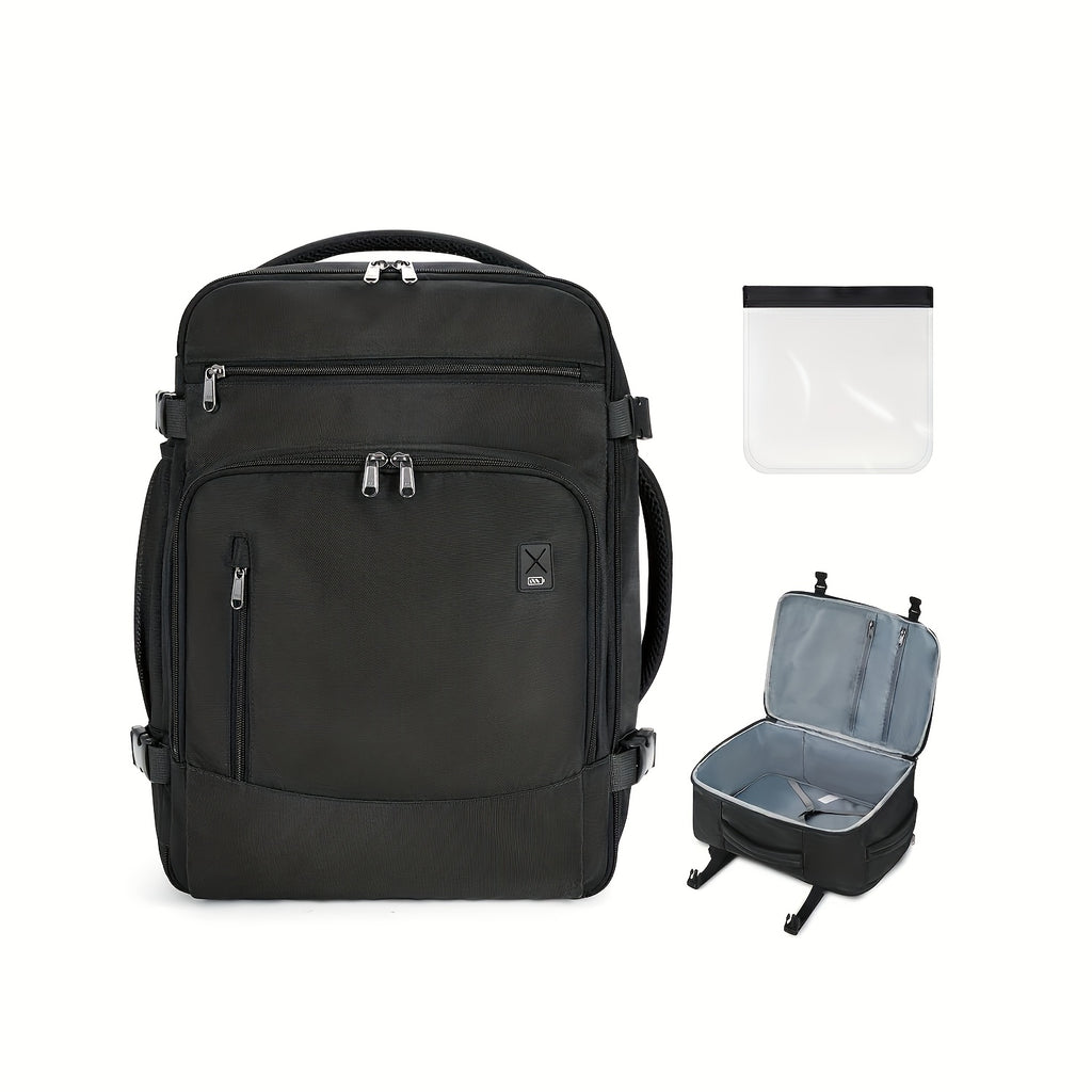 Mochila de Viaje de 30L para Debajo del Asiento con Compartimento para Laptop, Ideal para Avión y Uso Diario | Correas Acolchadas y Sistema de Organización, Equipaje de Mano Unisex, Regalo de Navidad