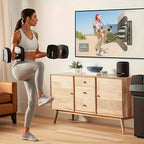 Soporte de pared para TV ajustable de 22KG con soporte de pantalla giratorio y inclinable, máximo VESA 400X400, adecuado para TVs y monitores de 14-55 pulgadas (modelo NS-117B-2)