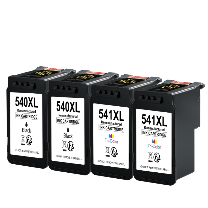 Cartuchos de tinta compatibles con los cartuchos de impresora Canon 540 541 XL compatibles con los cartuchos de impresora Canon TS5150 TS5151 MG4250 MG3650 MG3650s MG3350 MG3600 MX475