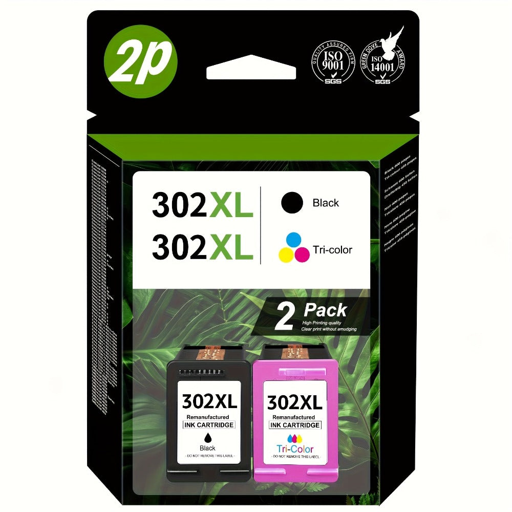 Cartuchos de repuesto para impresora HP 302 Multipack para HP 302 XL Deskjet 3630 3636 3638 3639 1110 2130 3633 Envy 4525 4520 4522 4527 Officejet 3831 3830 3833 5230