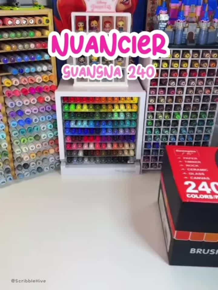 Rotuladores artísticos de colores de madera | Dibujo caligrafía tarjetas y manualidades