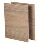 4 Paquetes de Láminas de Contrachapado de Madera Natural Cortadas con Láser - Compatibles Pre-Probadas para Corte CNC, Pintura y Manualidades DIY con Cara de Grano Natural, Tamaño A4 (29.97cm x 21.49cm) Tablero de Manualidades Cortado con Láser Adecuado p