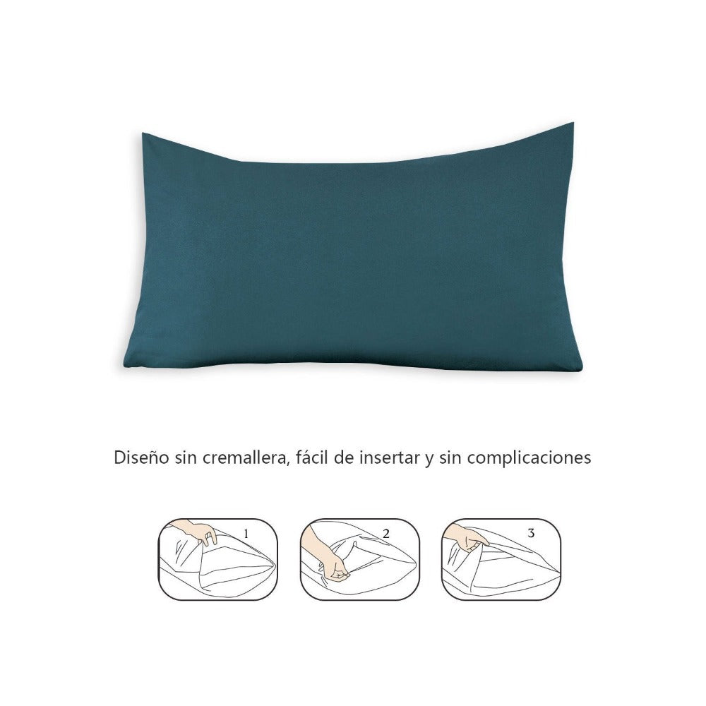 Juego de Sábanas Ligero Suave Fresca 4 Piezas para Cama de 90/105/135/150 cm – 100%Microfibra – Incluye Sábana Bajera Ajustable con borde elástico de 25 cm de profundidad, Sábana Encimera y 2 Fundas de Almohada – Suave, Transpirable y Confortable