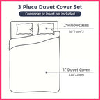 Juego de funda nórdica para cama 90-180 | Poliéster microfibra Incluye 1 funda de edredón y 1 funda de almohada (50×75 cm). Diseño liso, elegante y versátil. La funda de edredón puede utilizarse como colcha o sábana