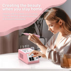 Lima Eléctrica para Uñas 20000 RPM, Pulidora de Acrílico y Gel, Herramienta Profesional Manicura Pedicura en Casa o Salón
