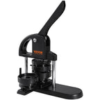 Máquina para hacer botones VEVOR, 1/1.25/2.28 pulgadas (25/32/58 mm) 3-en-1 para hacer pines, kit de prensa para perforar insignias sin necesidad de instalación, suministros para hacer botones con 300 piezas para botones, cortador circular, libro mágico