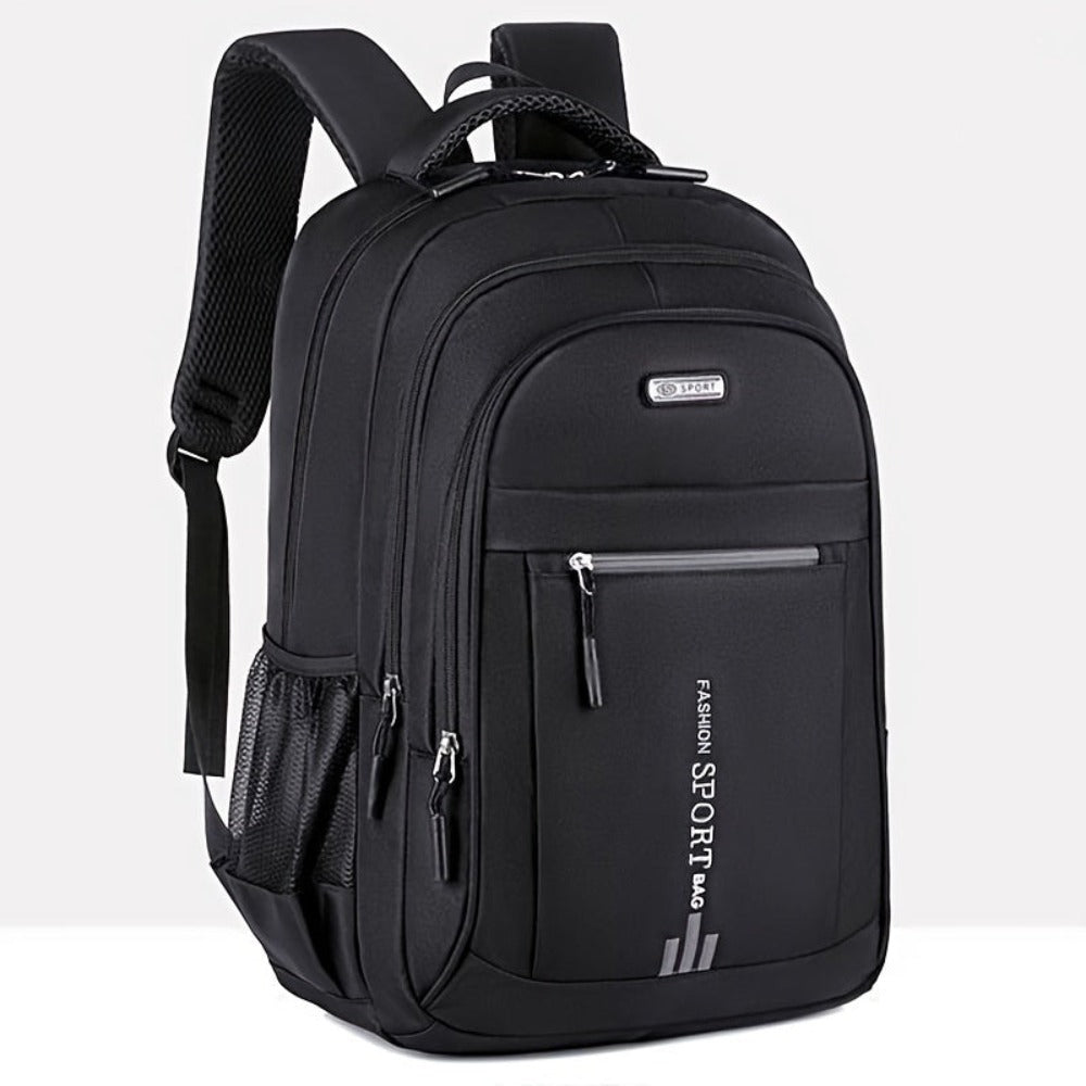 Mochila de Viaje de Gran Capacidad para Hombres - Nylon Duradero, Correas Ajustables, Bolso de Negocios y Escuela con Múltiples Compartimentos, , Mochila para Viajar