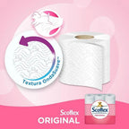 Scottex Orginal Papel Higiénico 96 rollos,12rollos*8paquete,rollos dos capas que proporcionan el equlibro adecuado en suavidad