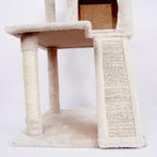 Arobol rascador para Gatos Rascador para Gato Postes rascador para Gatos Grande 105x40x40cm Varias Niveles