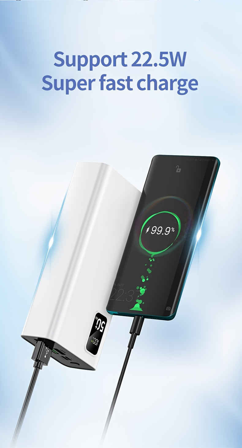 Power bank para carga durante viajes y uso diario | 50000Mah y 5W
