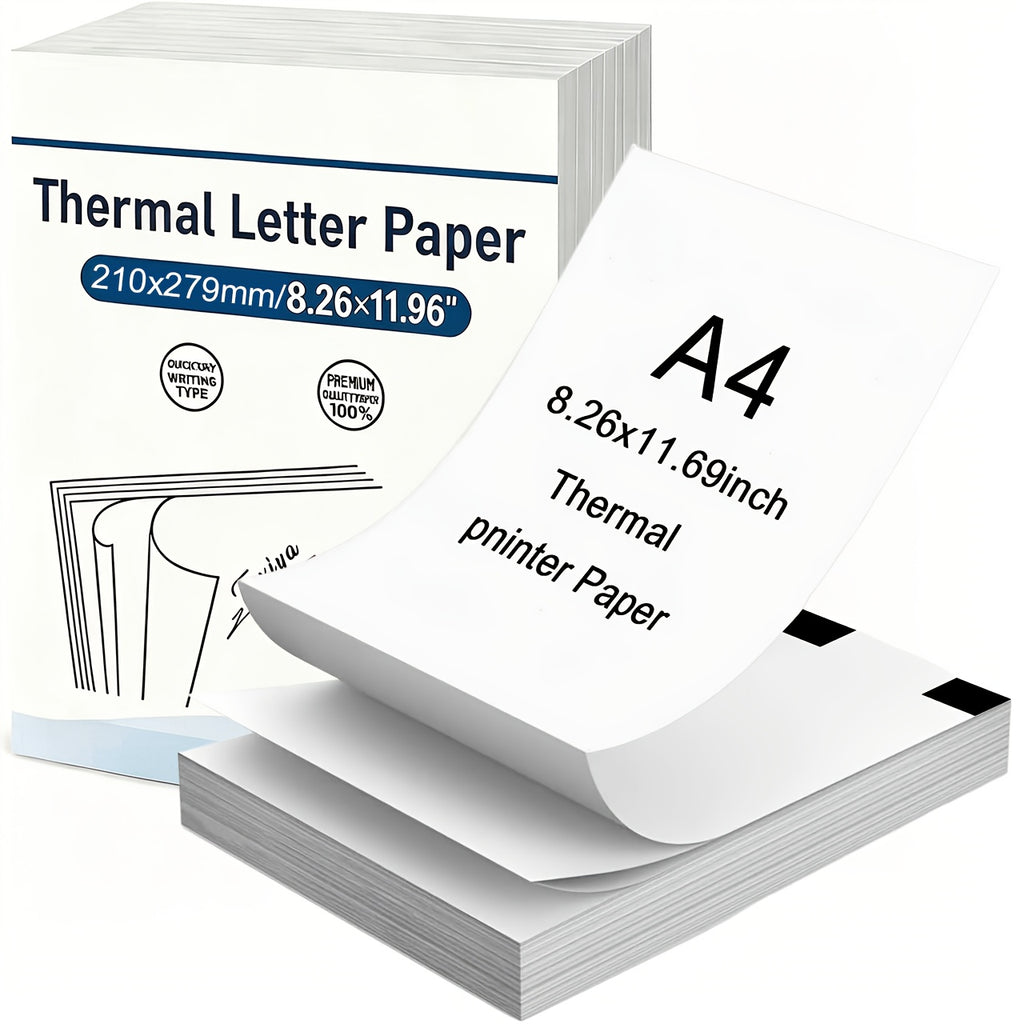 Papel térmico para impresora 30.38 cm | Documentos etiquetas fotos y oficina