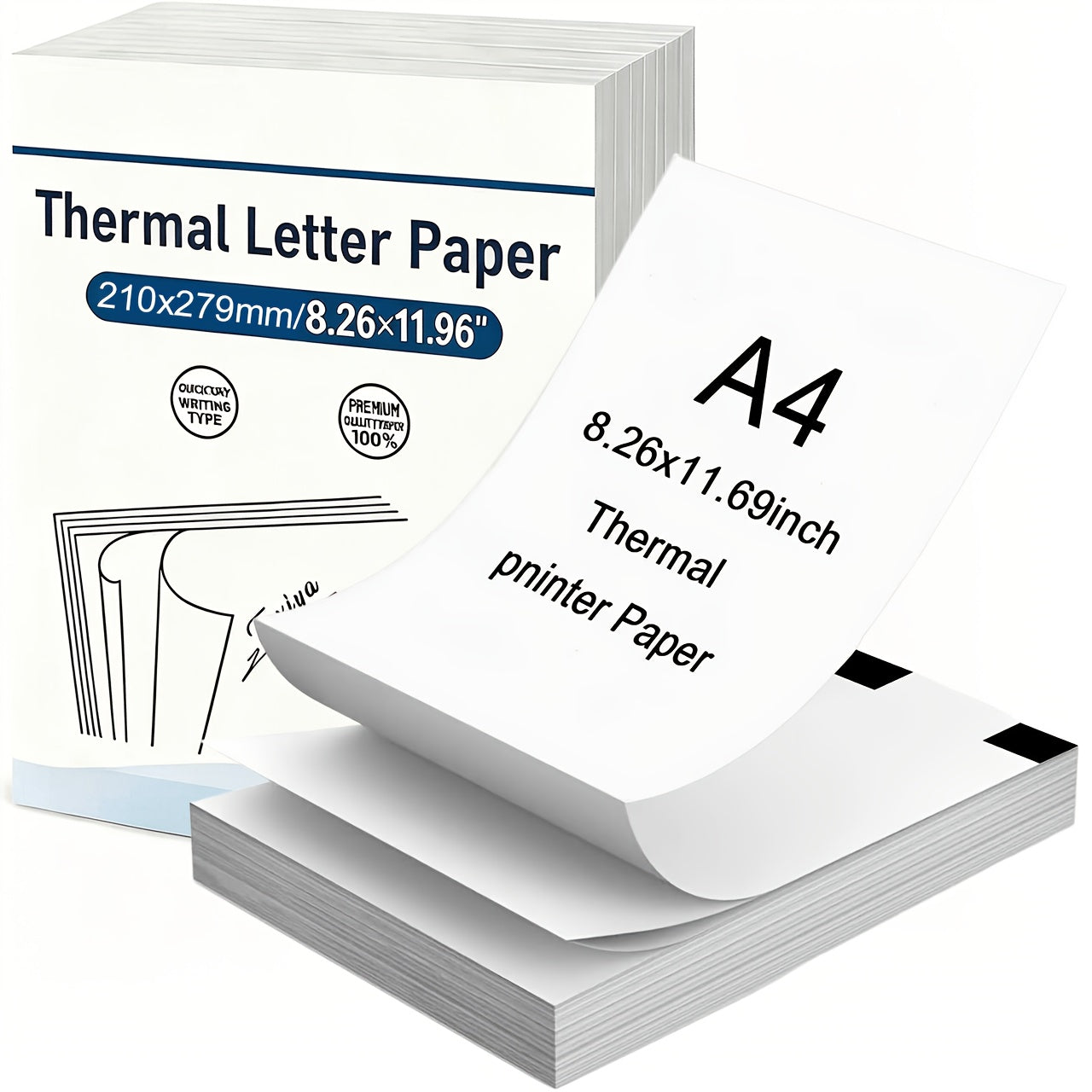 Papel térmico para impresora 30.38 cm | Documentos etiquetas fotos y oficina