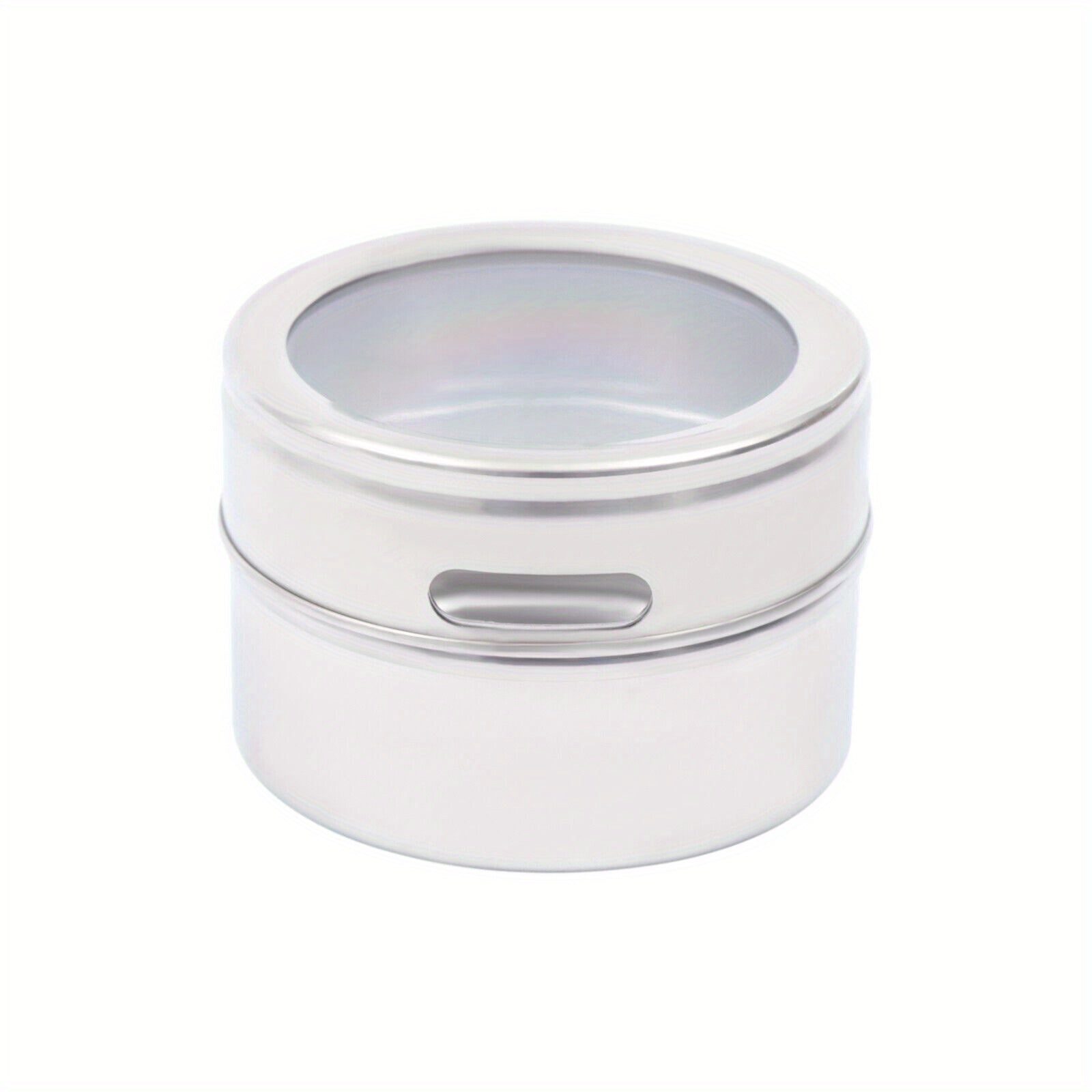 9 piezas de caja de almacenamiento magnética para escritorio de salón, recipiente de acero inoxidable para accesorios de uñas, caja de almacenamiento montada en la pared