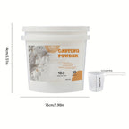 Polvo de fundición de resina en cubo de 2000g/3000g, kit de fundición de resina de curado rápido apto para principiantes, desmolde en 20-30 minutos, polvo de moldeo de yeso hidroactivo fácil de mezclar para escultura hecha a mano, arte casero DIY