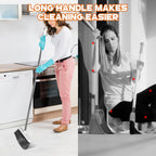 Escoba para limpieza diaria del hogar | plegable