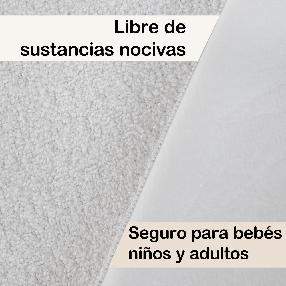 H HANSEL HOME Protector de Colchón de Rizo con Capa Impermeable de TPU, Funda colchon Cubrecolchón, Impermeable Confortable Ajustable Transpirable Blanco, Adaptable para Cama 90/135/150/180cm