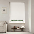 Estor Enrollable Translcido Economico Liso100 Poliester Facil de Instalar 60/80/100/120/150cm Estores para Ventanas y Puertas