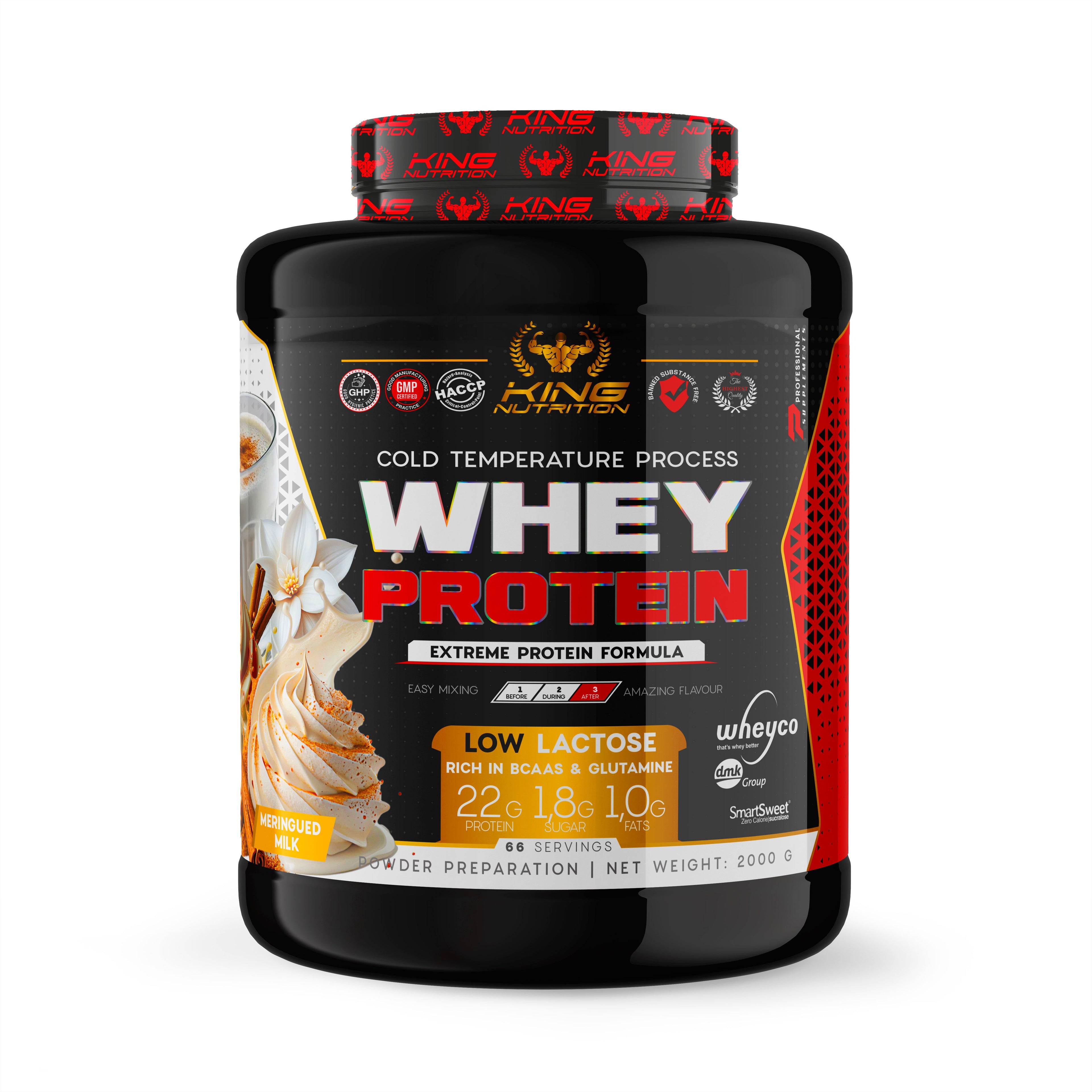 King Nutrition Whey 2kg Proteína de suero