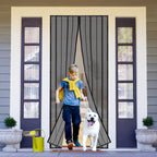 Mosquitera magnética para puerta o ventana | Balcón, patio y ventilación del hogar