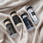 [Set de Perfume en Spray para Hombres] 100ml 4 botellas, aroma picante y amaderado oriental con notas frutales cítricas e intensa, ideal para uso diario o citas románticas, ¡perfecto como regalo festivo!