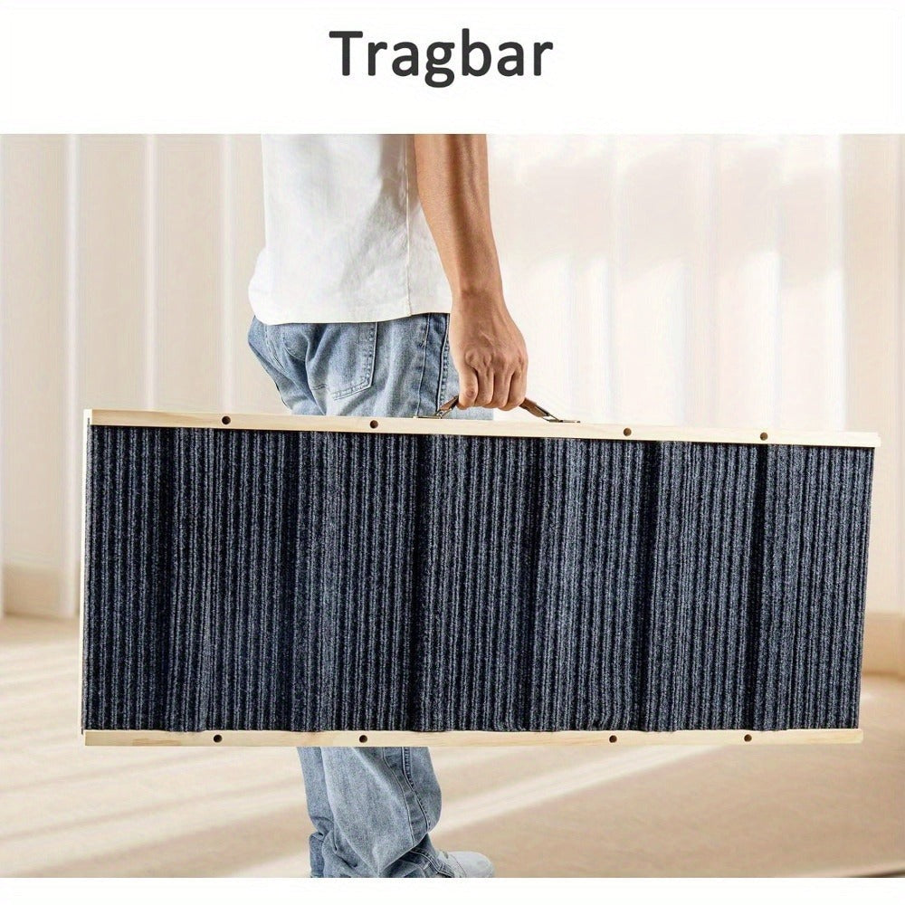 Escaleras y Rampas para Perros Plegables y Ajustables en Altura, Antideslizantes, Capacidad de Carga Hasta 80 kg, Rango de Ajuste de Altura de 30 cm a 60 cm