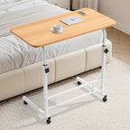 Mesa de Oficina Estación de Trabajo para Computadora: Escritorio Elevable de Altura Ajustable 67.06cm - 88.14cm, Escritorio Ergonómico Móvil para Computadora con Rueda Universal, Estable y Cómodo, Robusto y Duradero, Fácil de Instalar