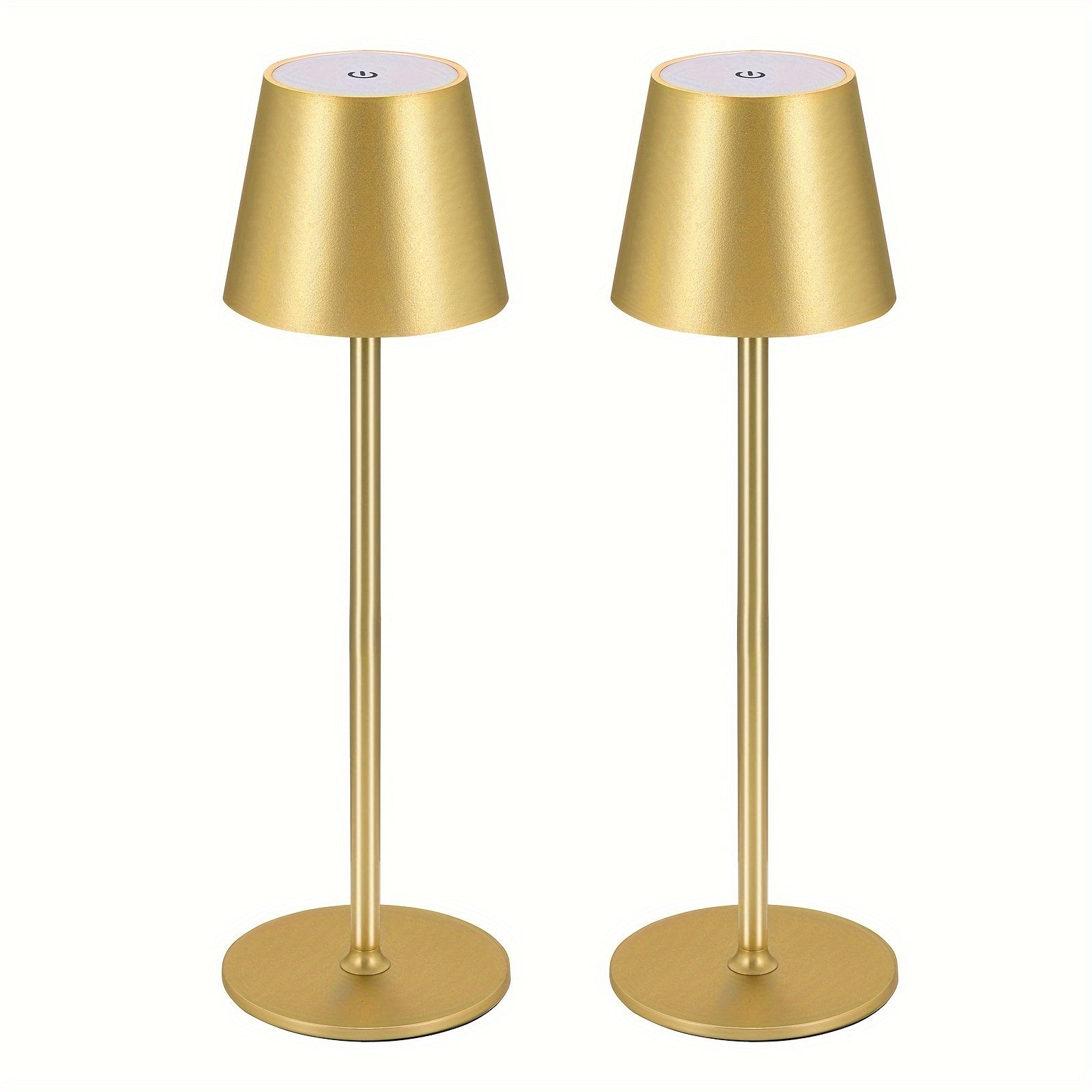 Lámpara de mesa para iluminación de dormitorio y escritorio | 2 L y 5000mAh y Recargable