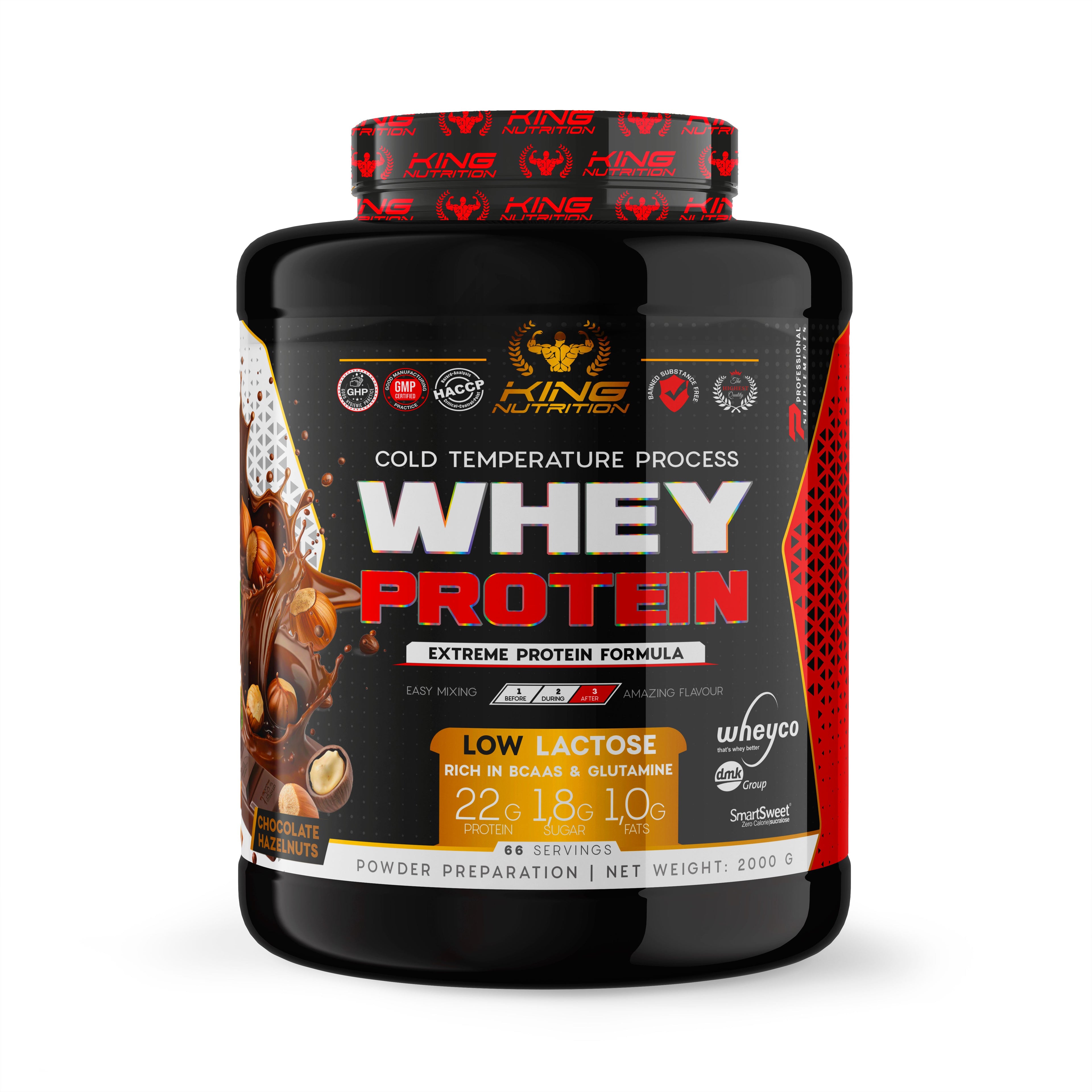 King Nutrition Whey 2kg Proteína de suero